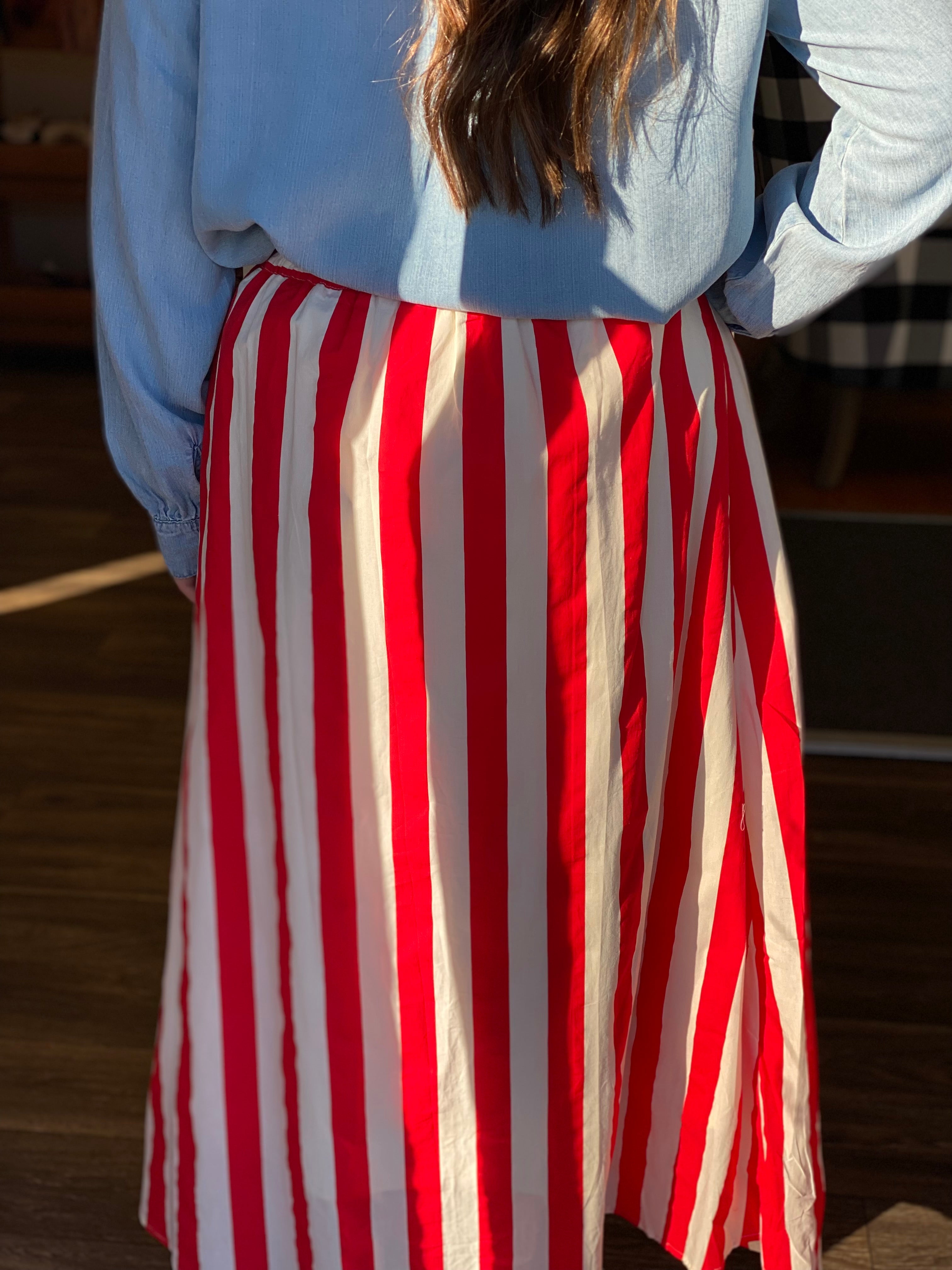 Super Style Skirt - Red
