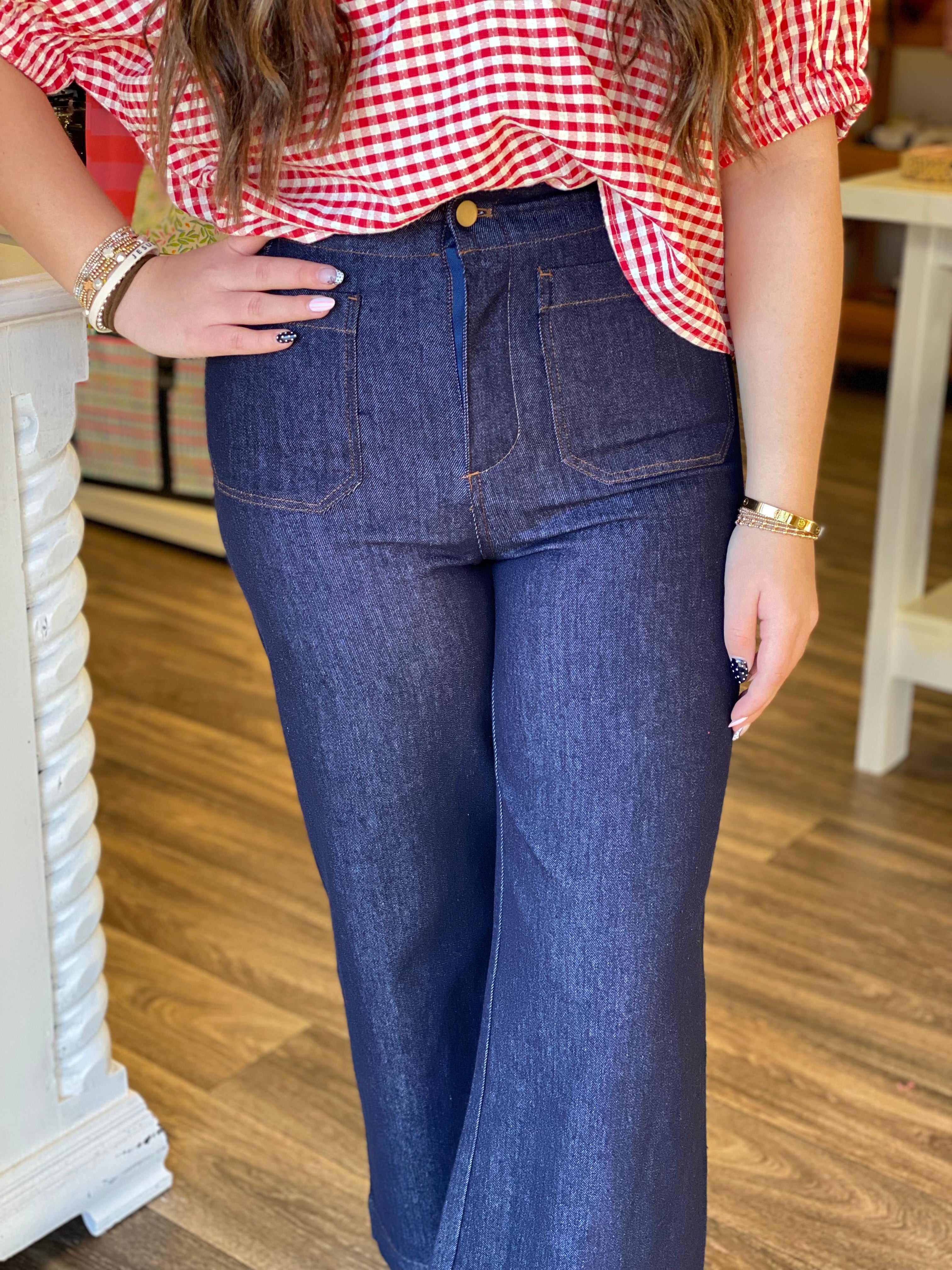 Dark Denim Pants