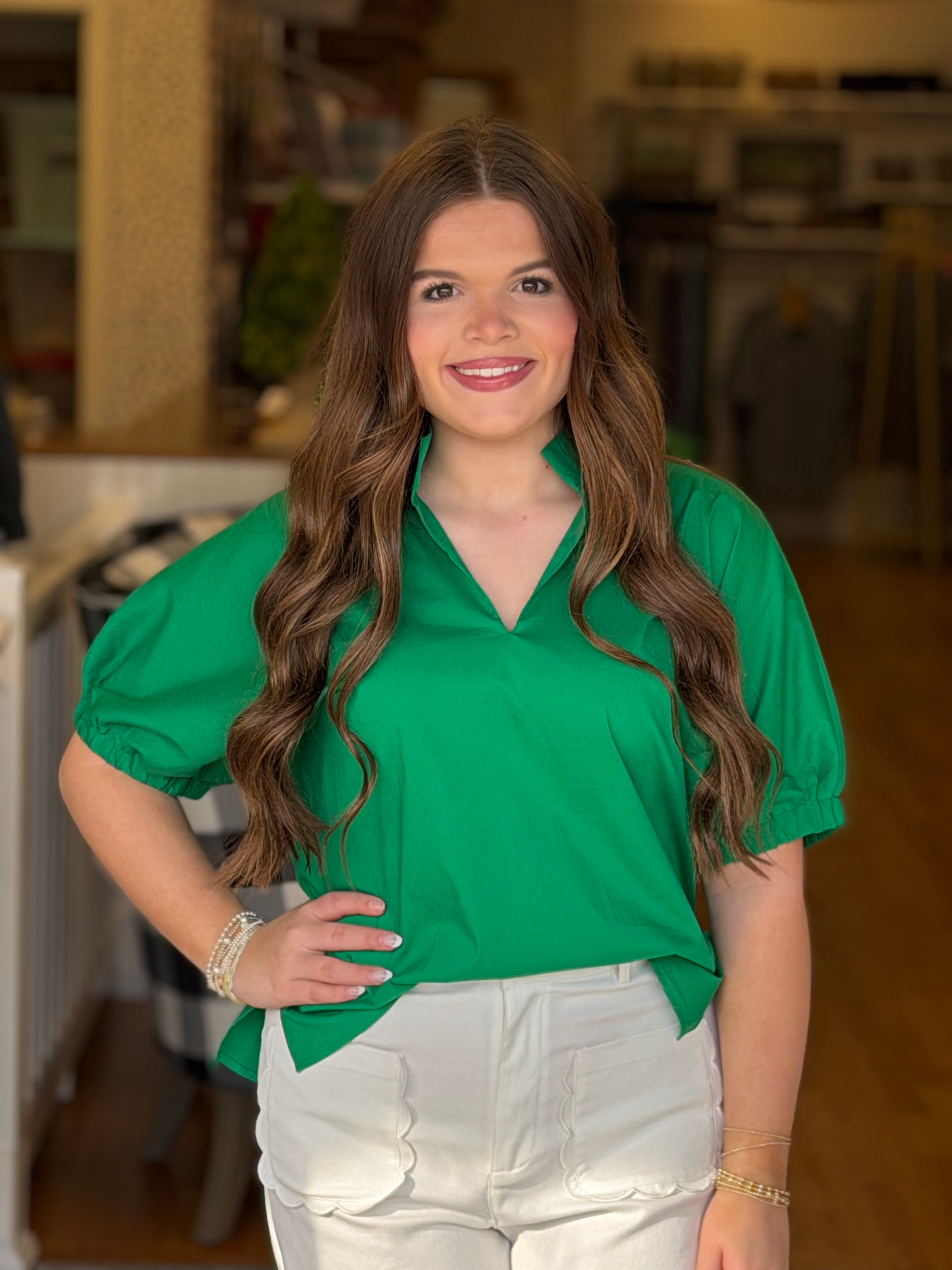Any Occasion Top - Green