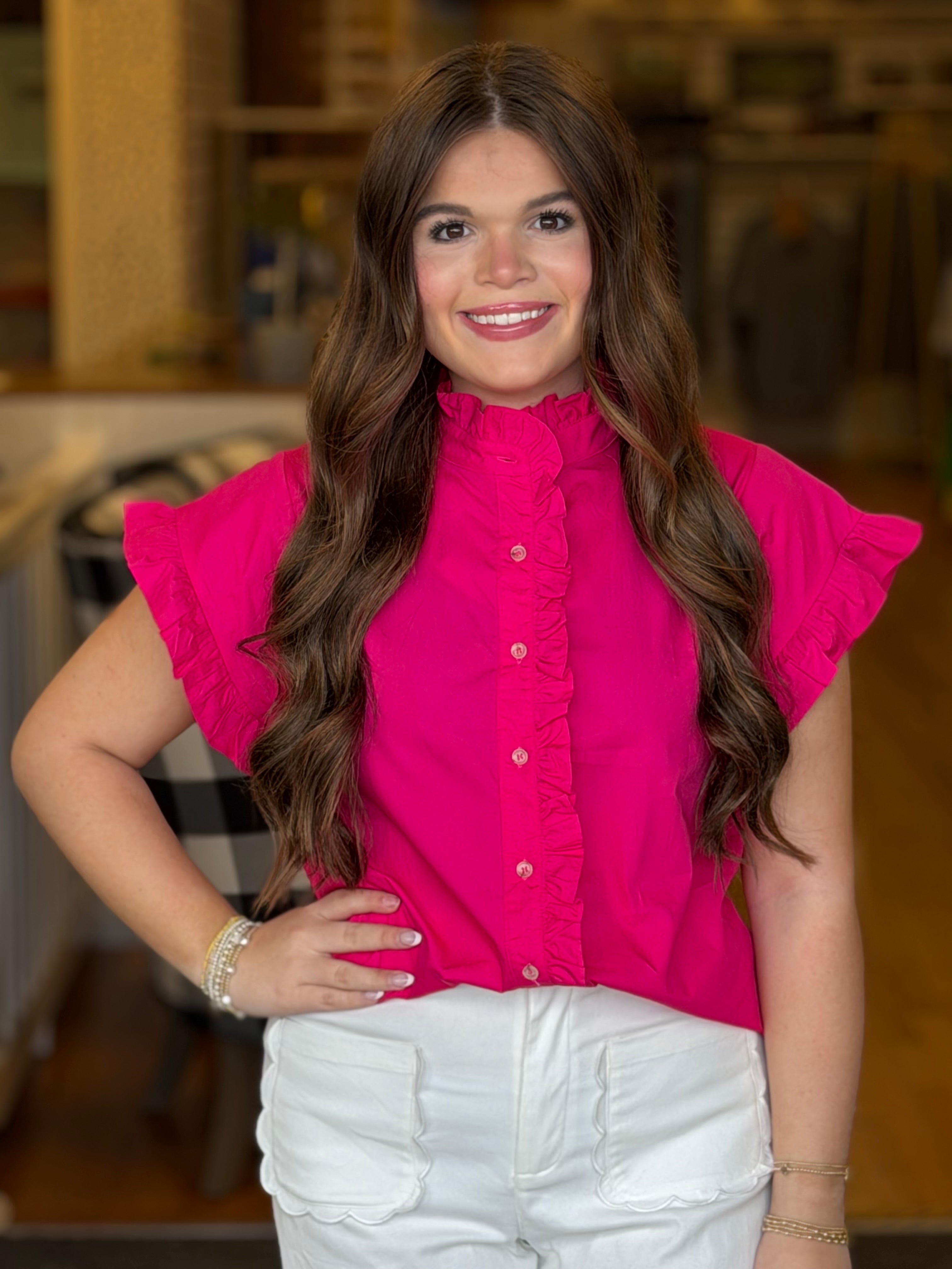 Picture Perfect Top - Pink