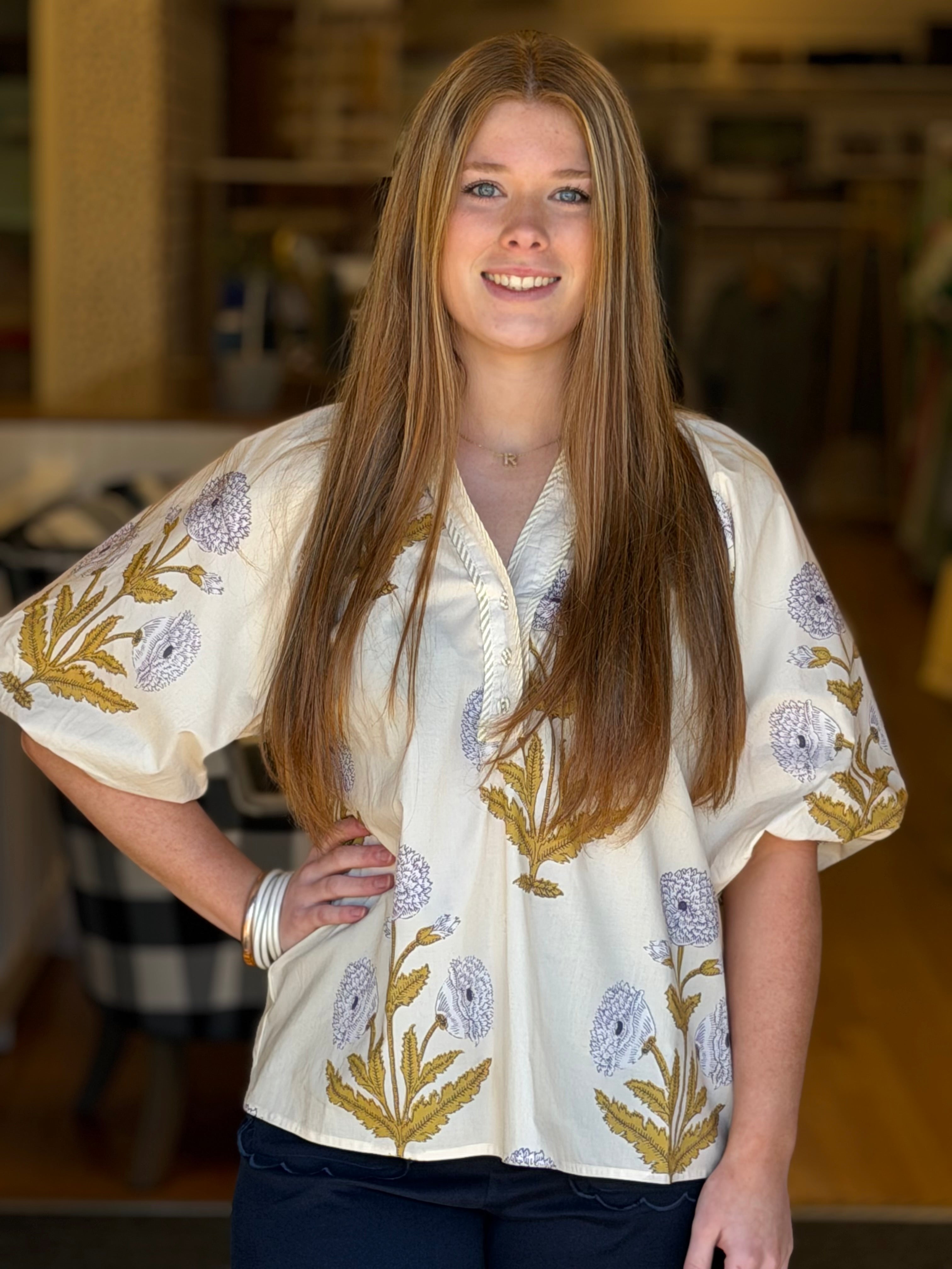 Dreaming of Spring Top - Cream