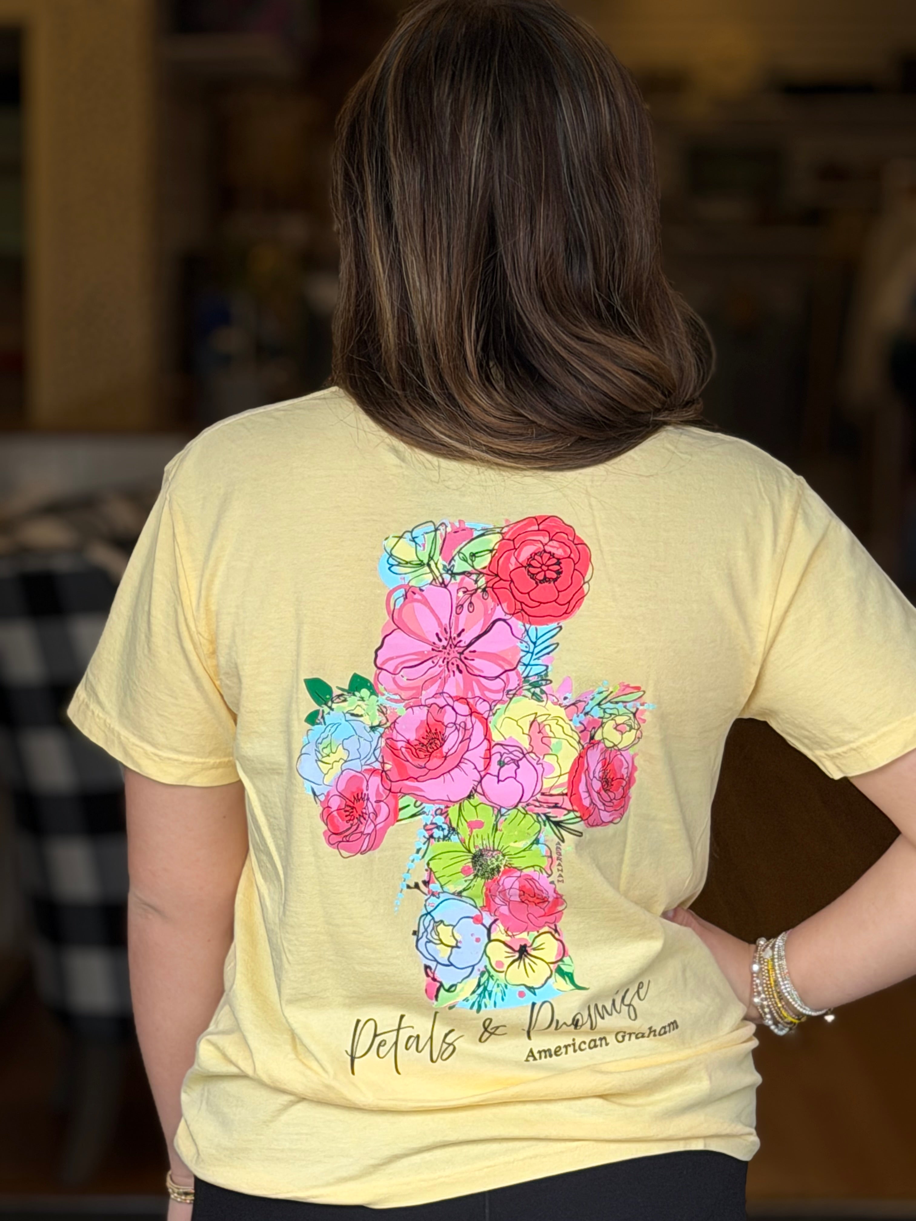 American Graham Petal & Promise Tee - Yellow