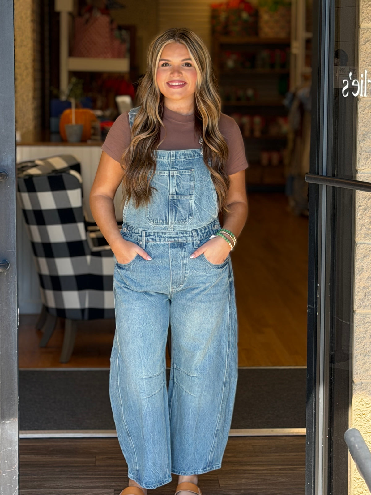 Denim Overalls