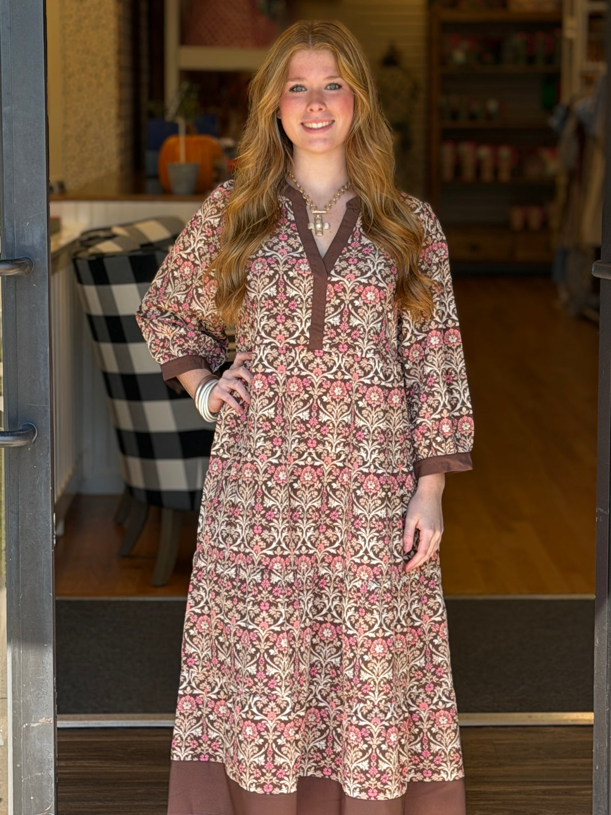 Mary Square Cameron Dress - Ashdown Abby
