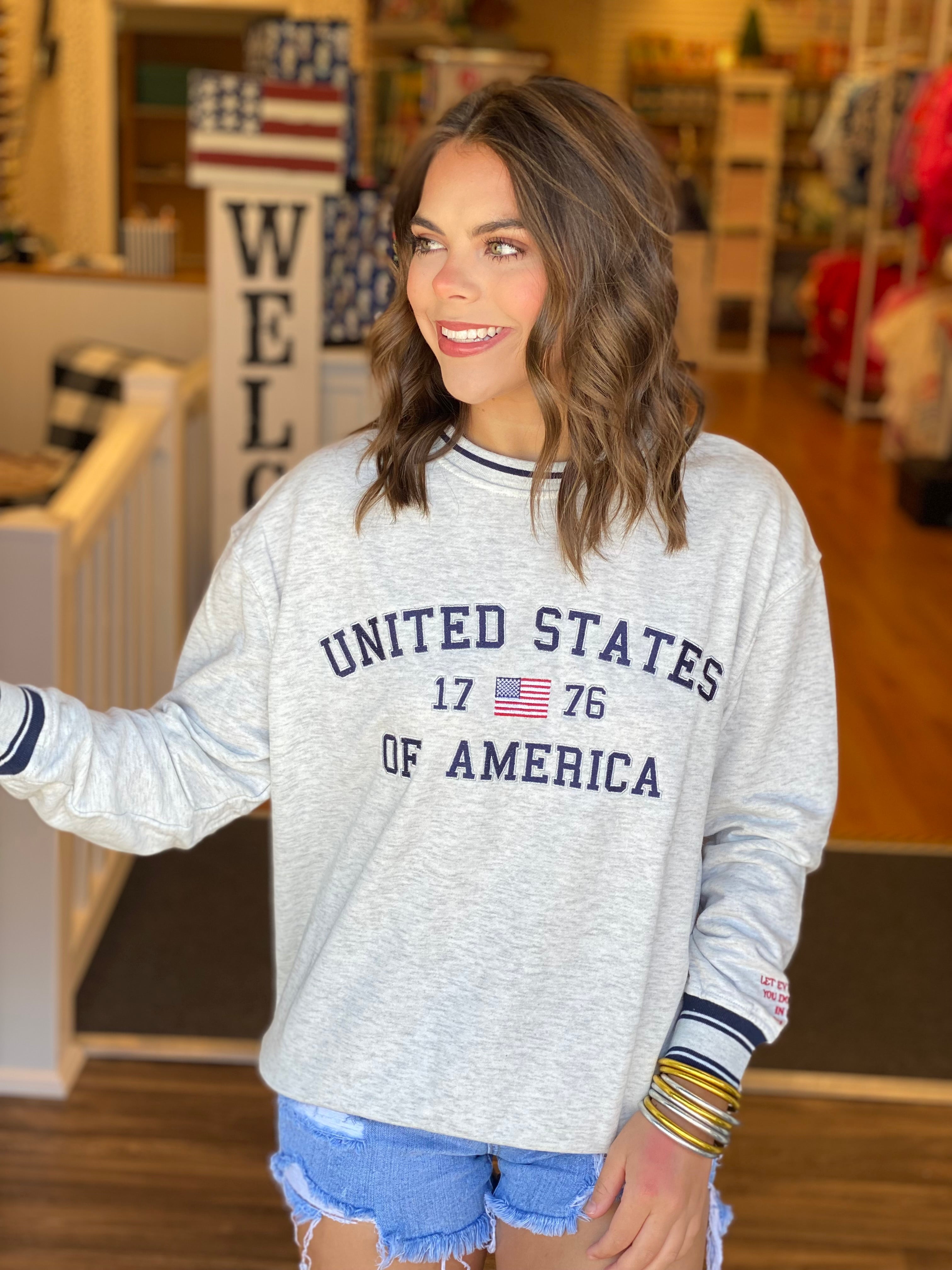 Simply Southern USA Varsity Crew