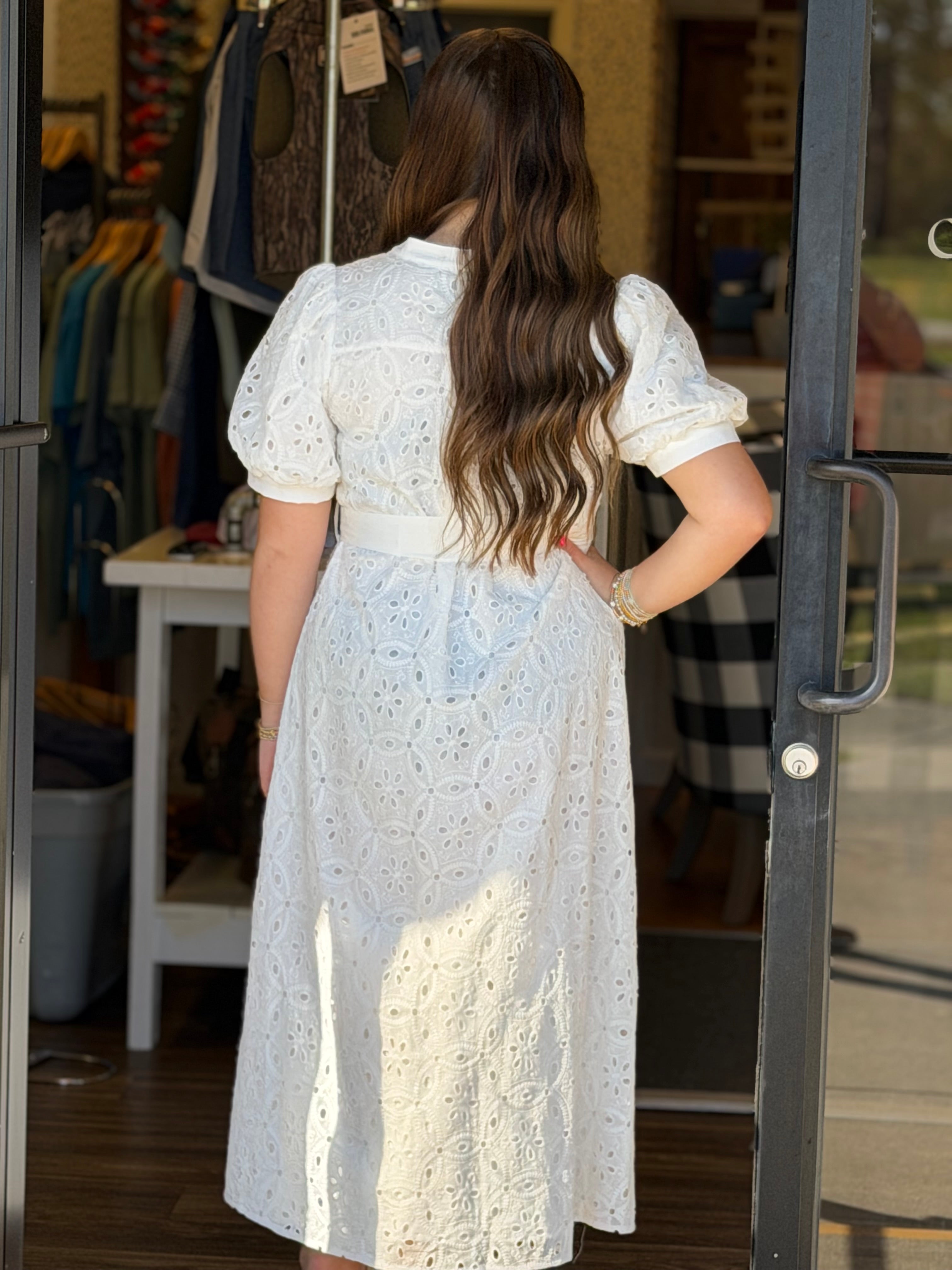 The Lauren Dress - White