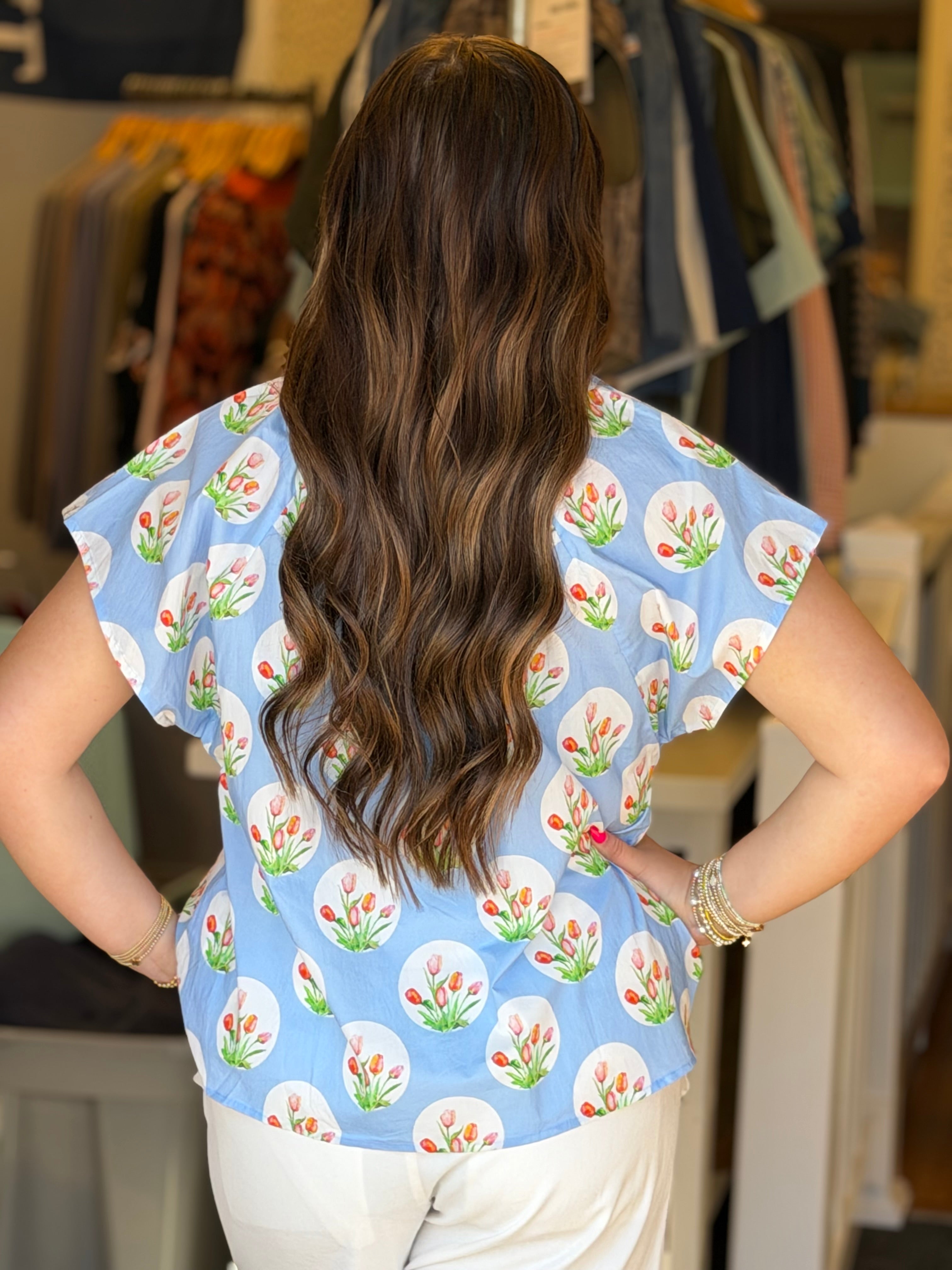 Hop Into Spring Top