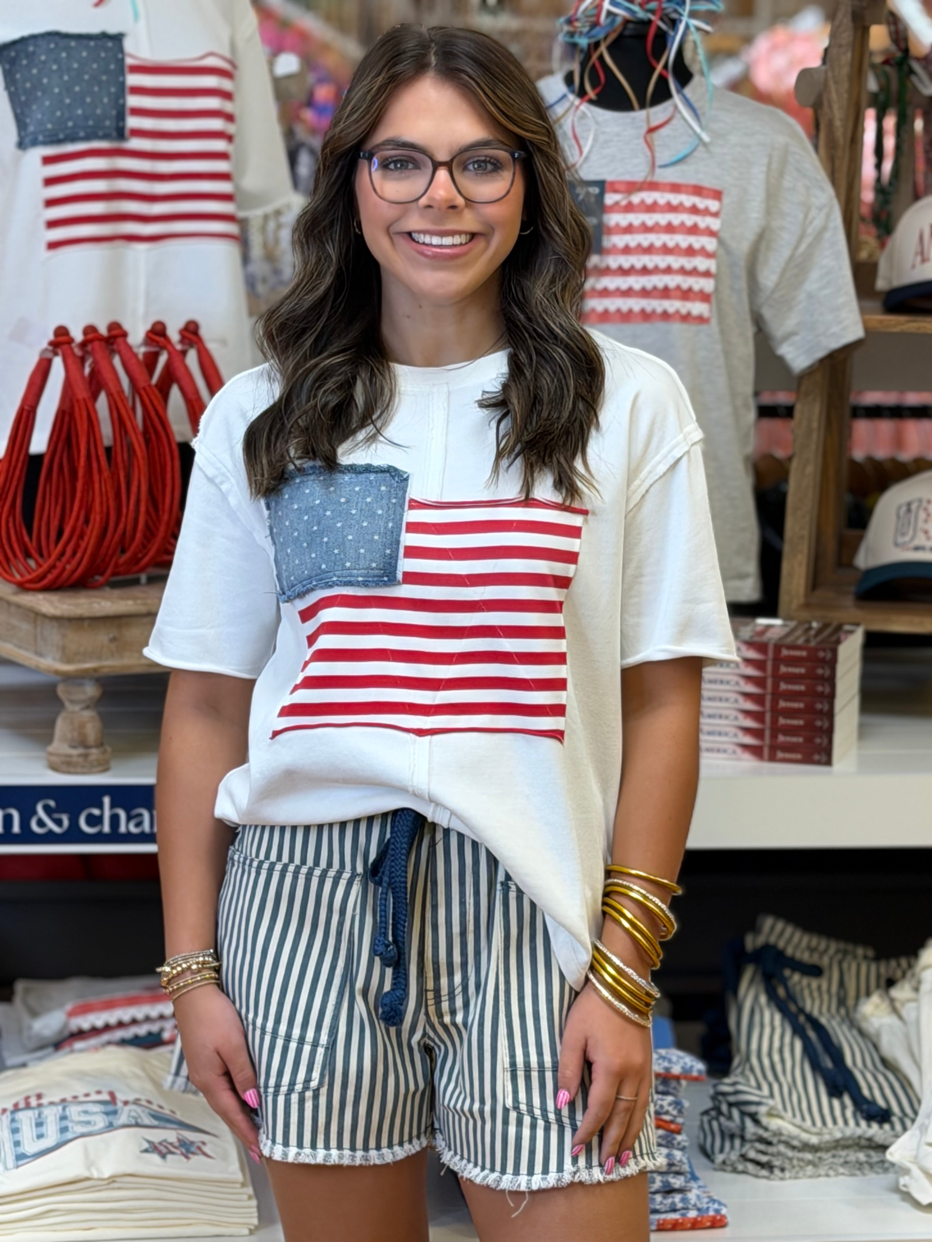 American Flag Tee