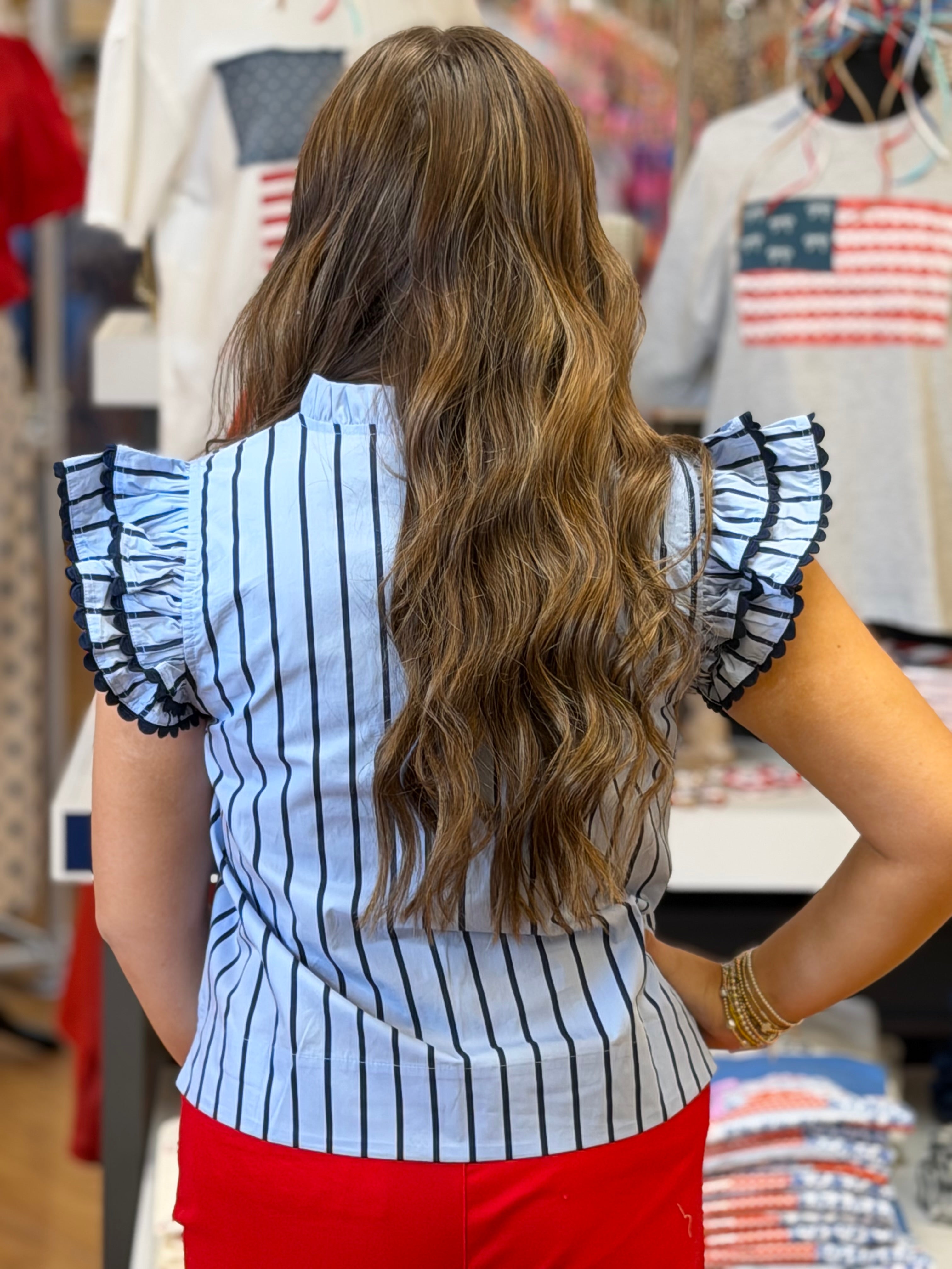 Summer Blues Top