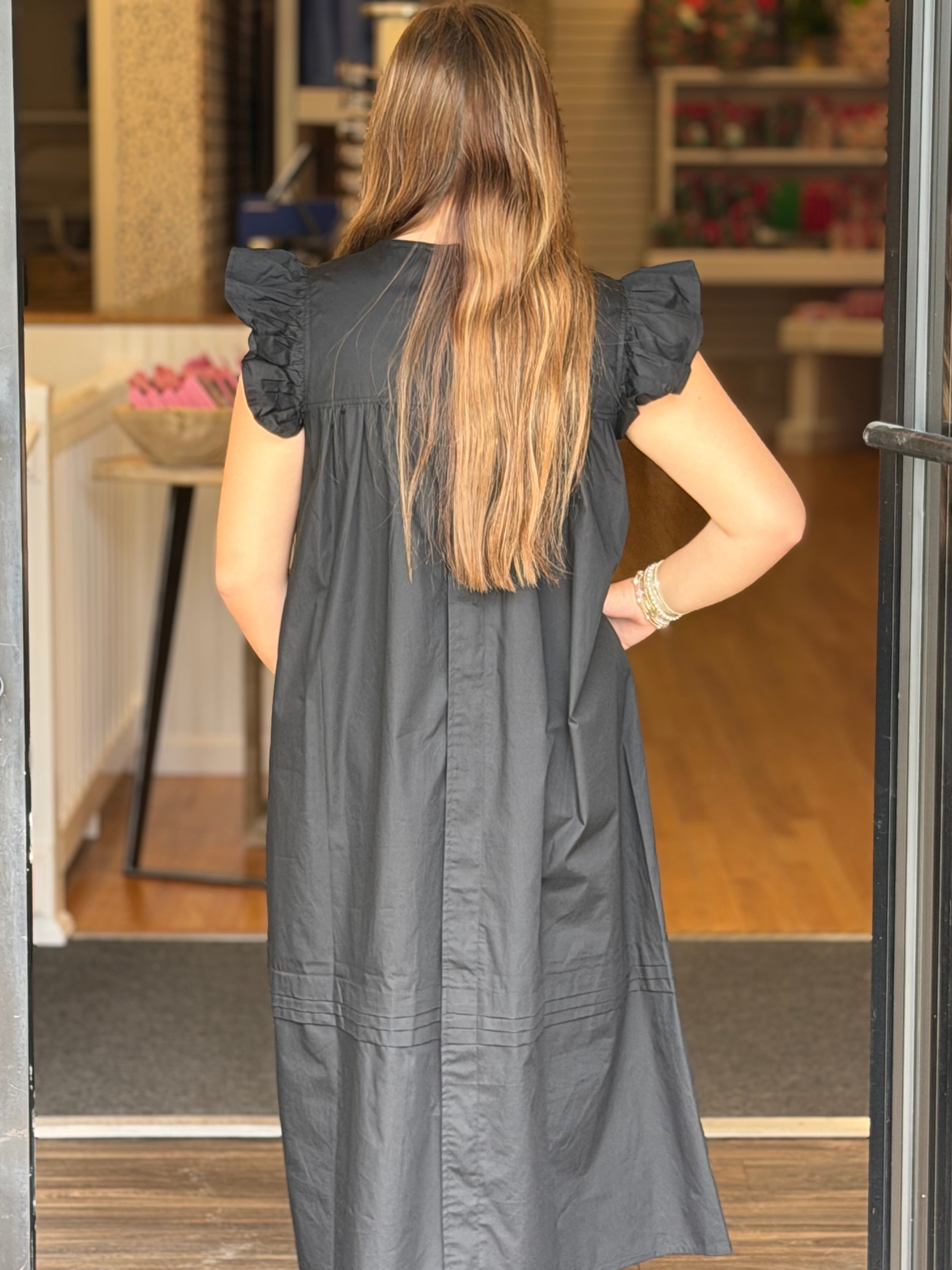 The Ava Dress - Black