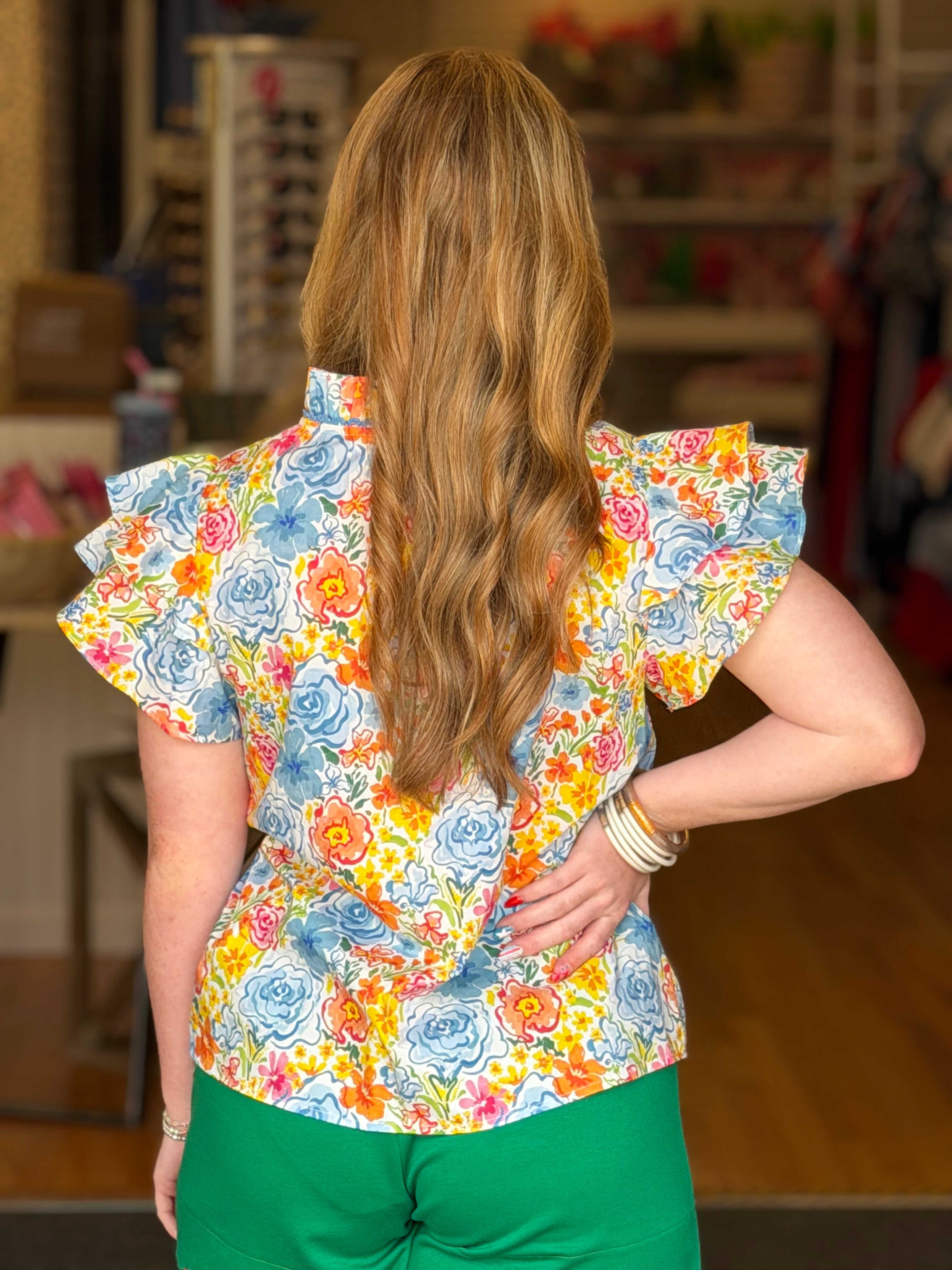 Promise of A New Day Top - Blue