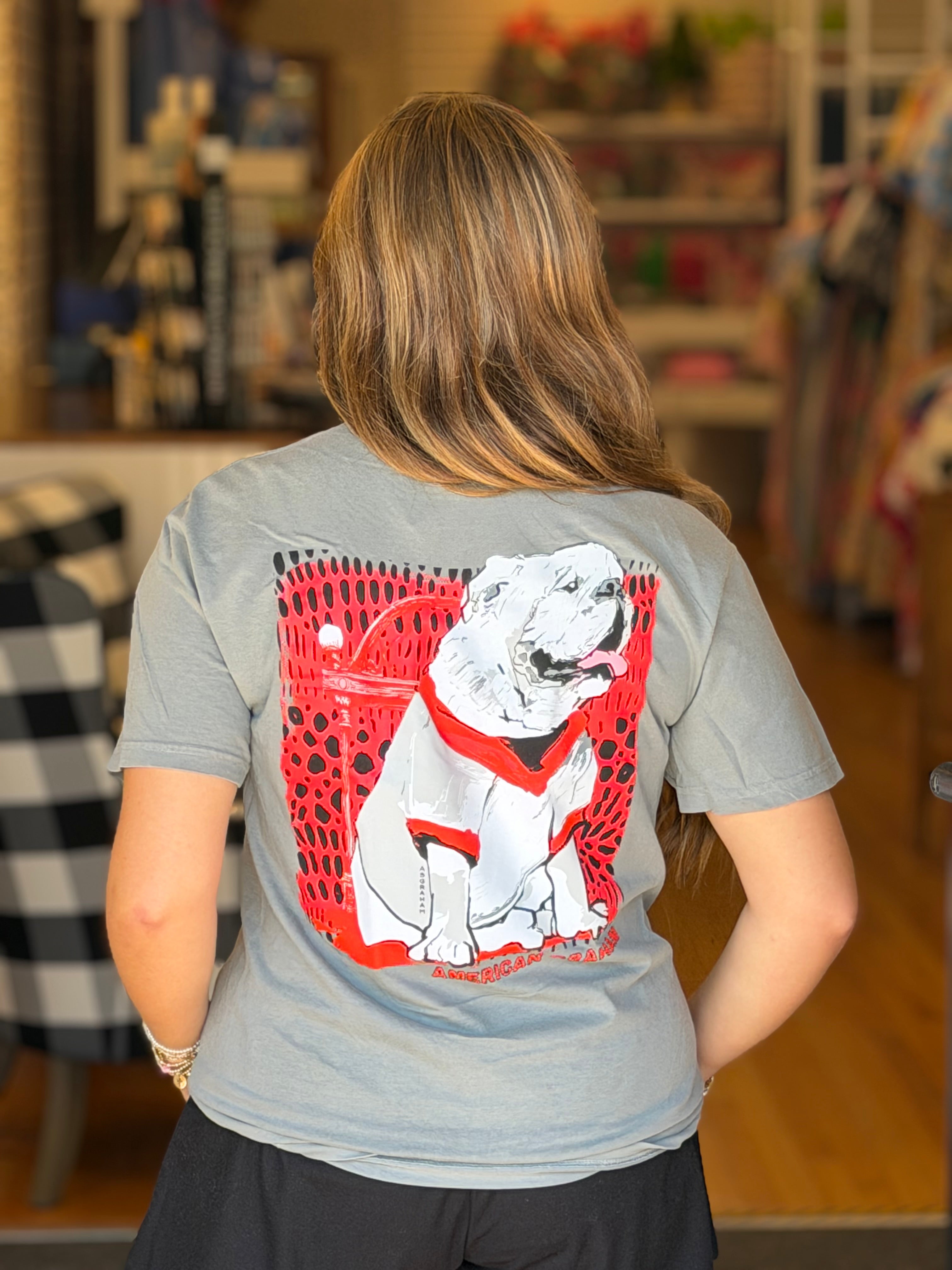 American Graham Classic Game Day Tee - Grey