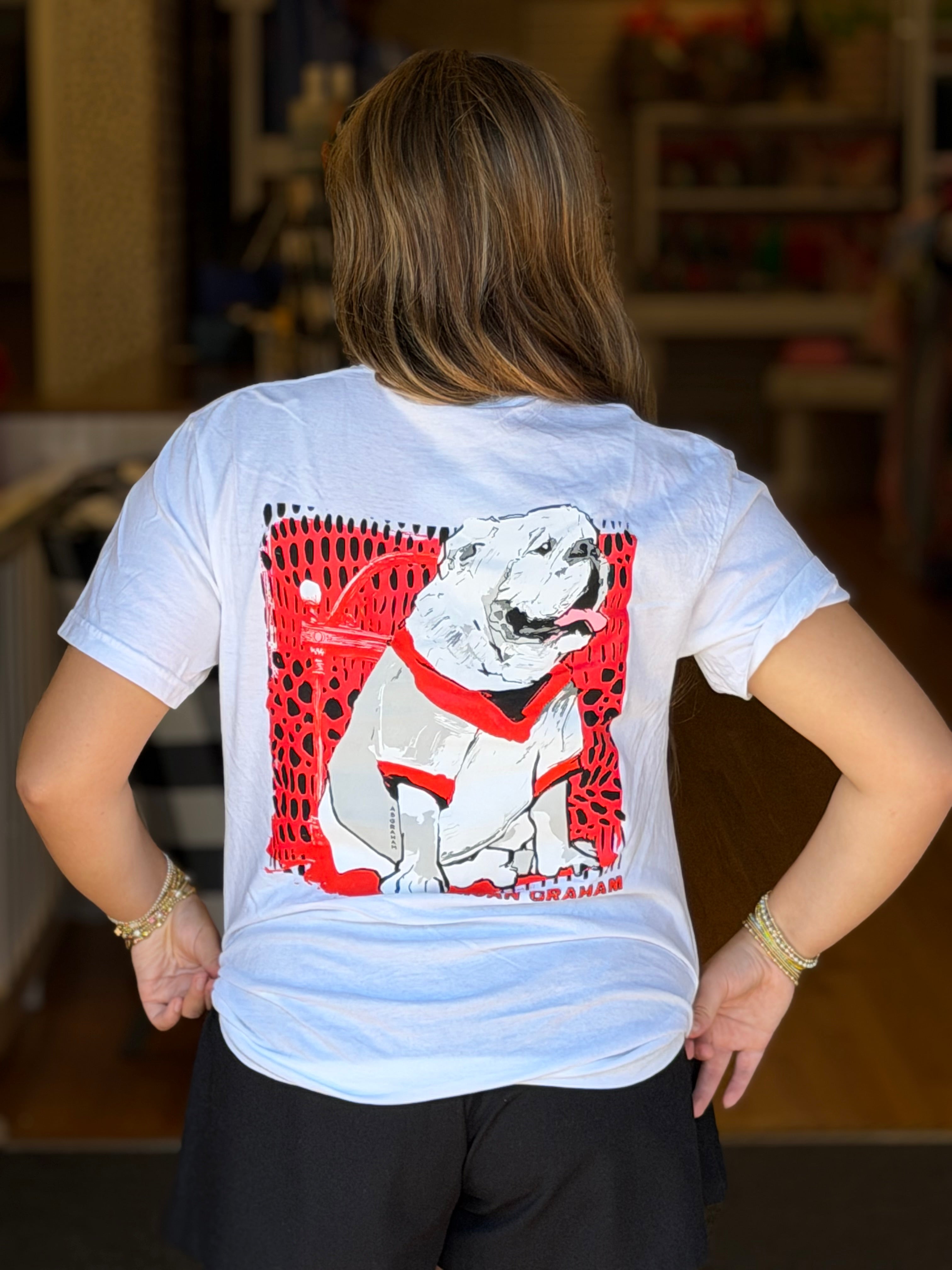 American Graham Classic Game Day Tee - White
