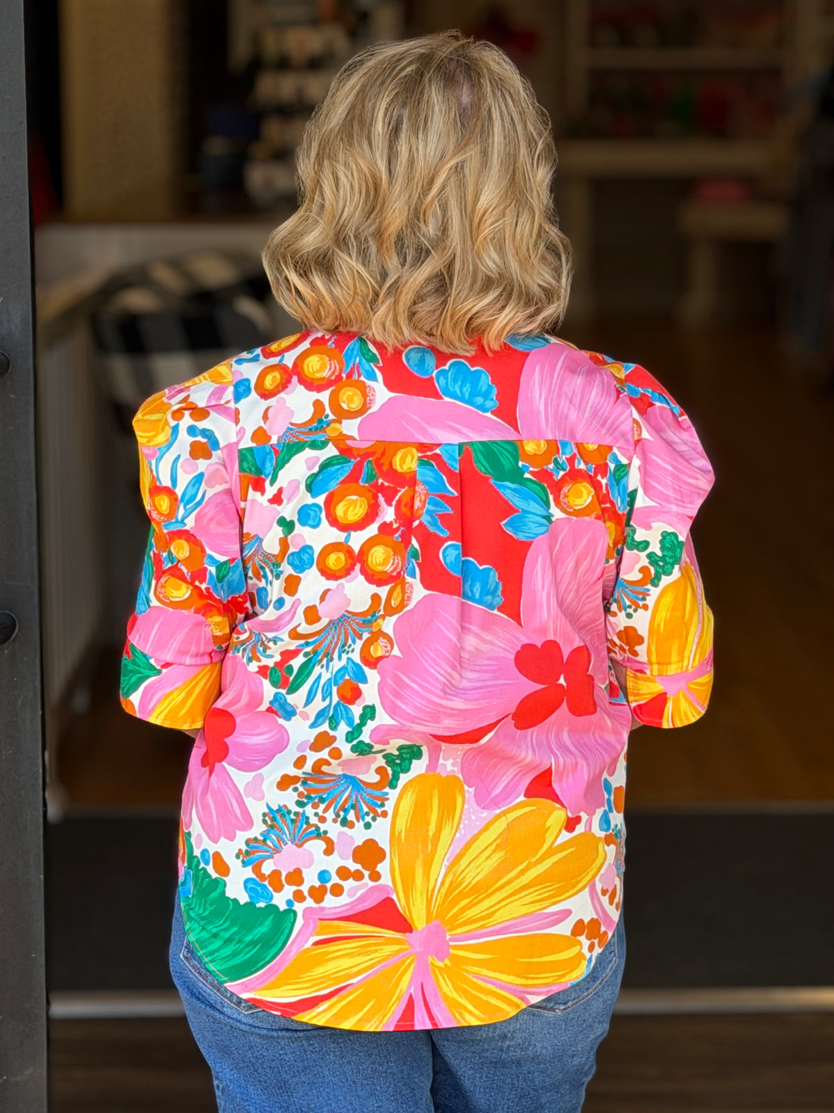 Adrienne Jodie Garden Scape Top