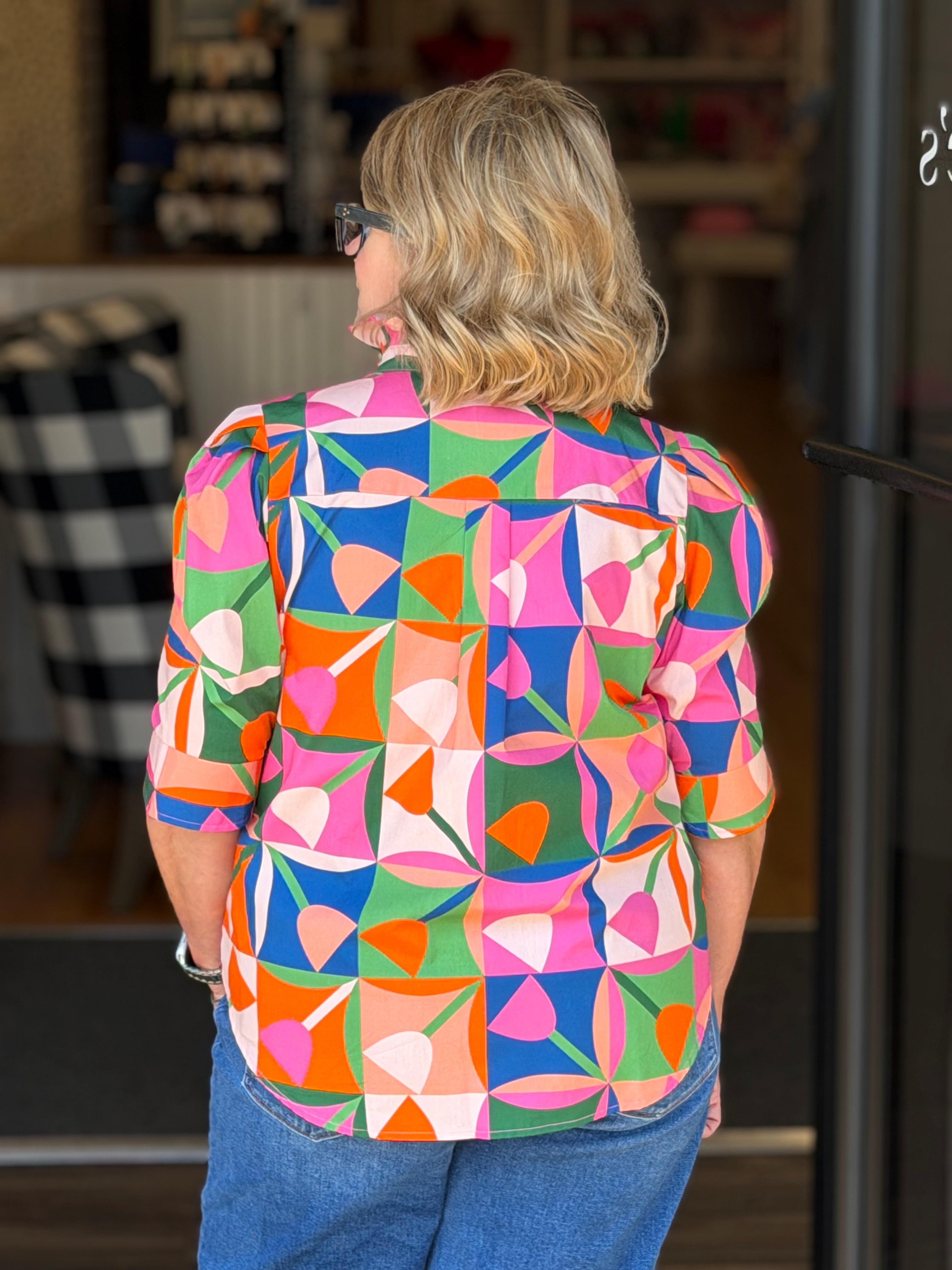 Adrienne Jodie Bloomscape Top
