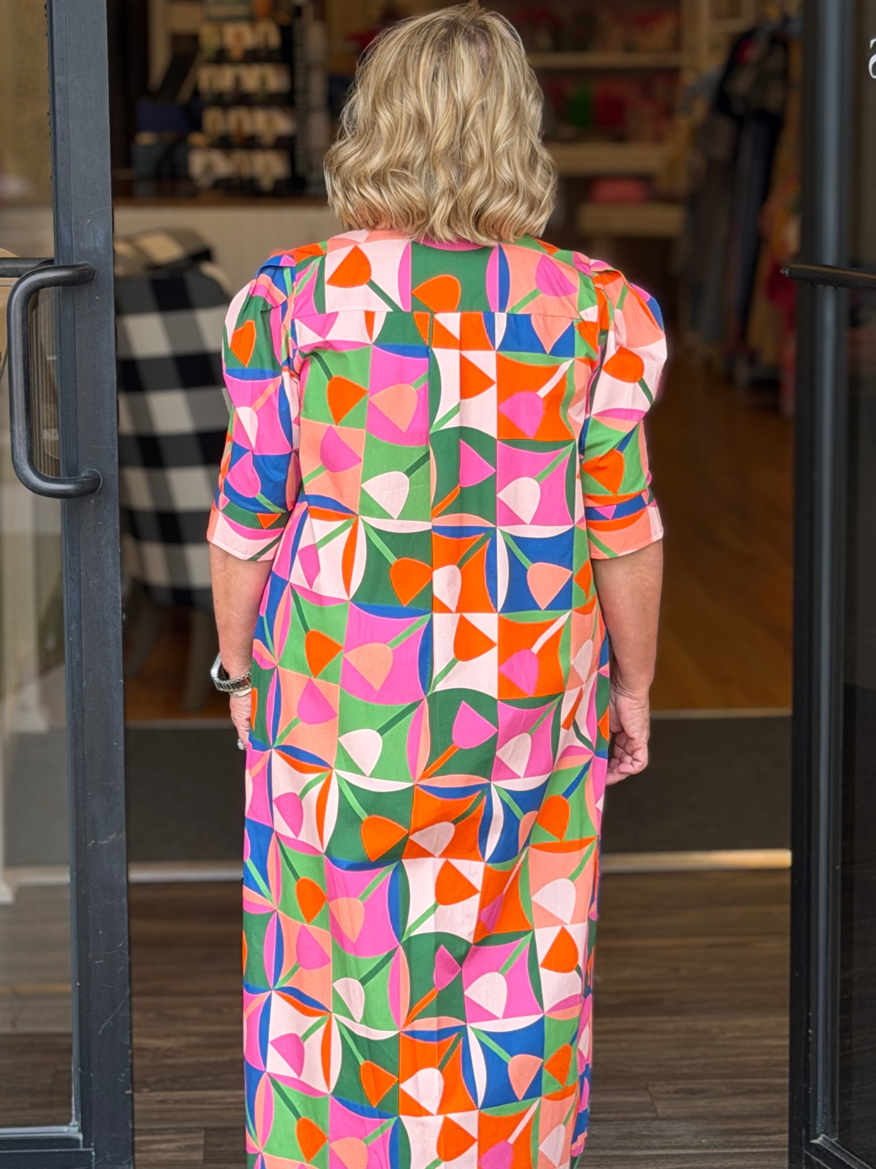 Adrienne Nina Dress in Bloomscape