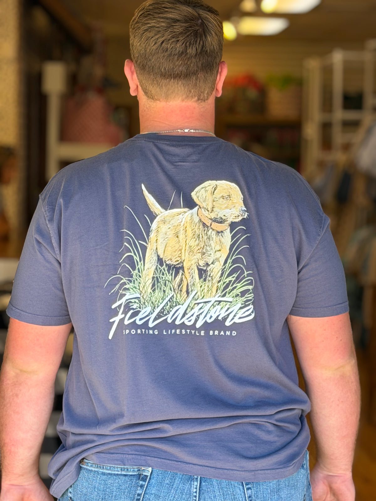 Fieldstone Golden Pup Tee