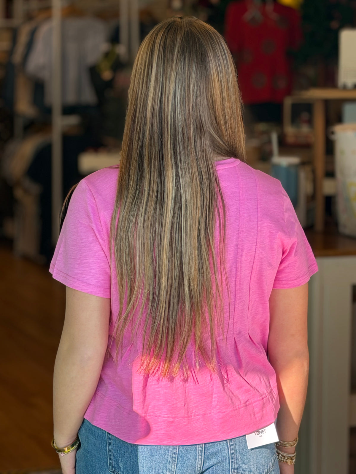 Mary Square Kimmy Top - Rose